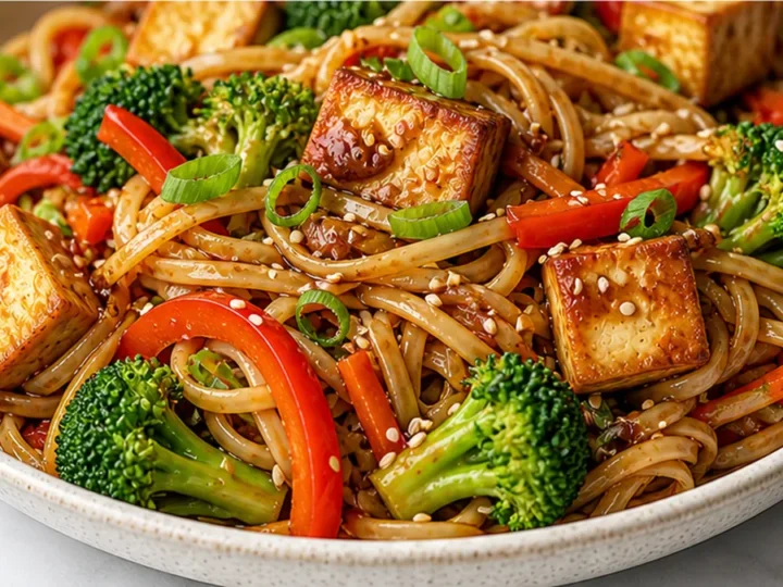 Tofu Stir Fry Noodles Recipe