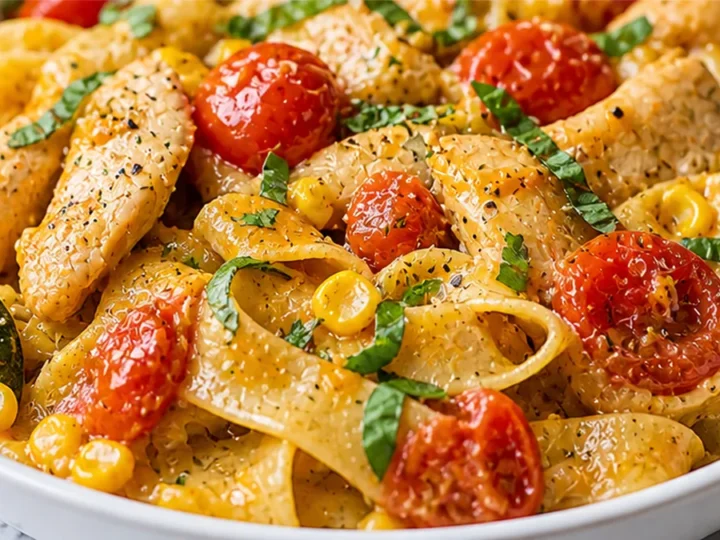 Burst Tomato Pappardelle: A Flavor Explosion!