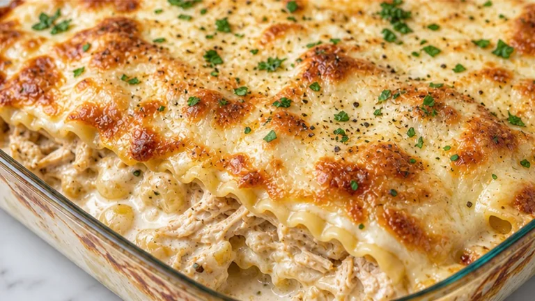 Chicken Caesar Lasagna Recipe