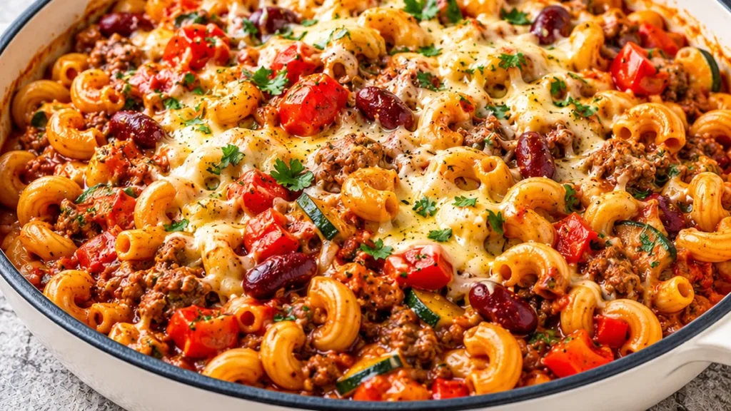 One-Pot Cajun Beef Pasta: Dinner Done Fast! - cajun pasta - Cajun pasta: make this flavorful one-pot meal in under 40 minutes. Easy cleanup, packed with beef, v