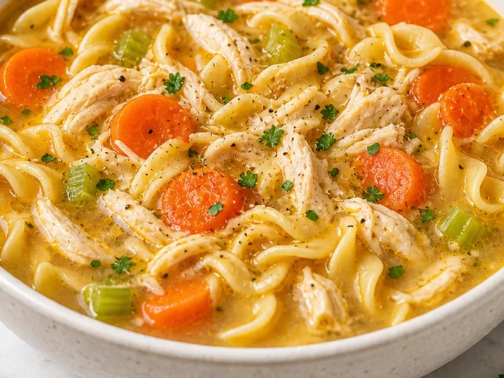 Ultimate Comfort Chicken Noodle Soup!