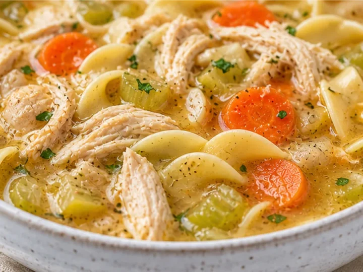 Creamy Chicken Noodle Soup for Cozy Nights