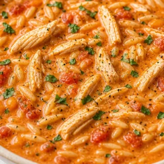 Creamy Tomato Chicken Orzo Soup - Discover the best Creamy Chicken Orzo Soup! Quick, easy recipe ready in 35 mins, packed with flavor and comfort. Perfect for a