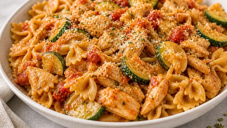 Easy Chicken Zucchini Pasta Recipe