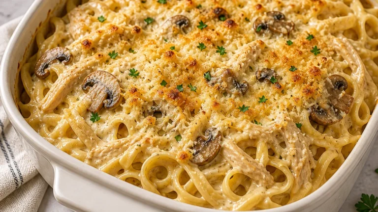 Ultimate Cheesy Chicken Tetrazzini: Pure Comfort Food!