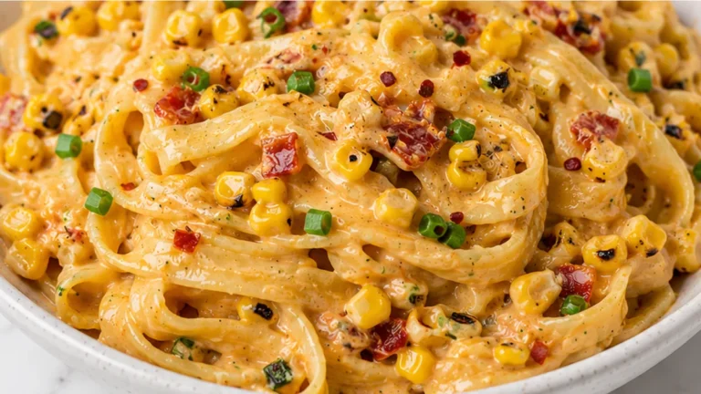 Creamy Chipotle Corn Fettuccine: A Flavor Explosion!