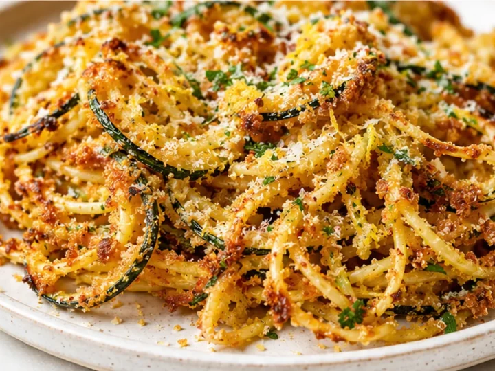 Crispy Zucchini Spaghetti Magic!