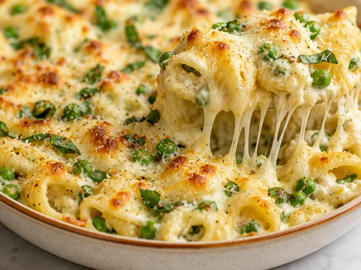 Farmers Market Pasta – CHEESE PULL MAGIC!