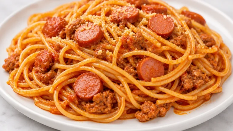 🇵🇭 Sweet & Savory Filipino Spaghetti Recipe