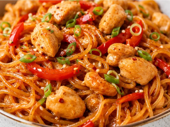 Spicy Garlic Noodles Recipe