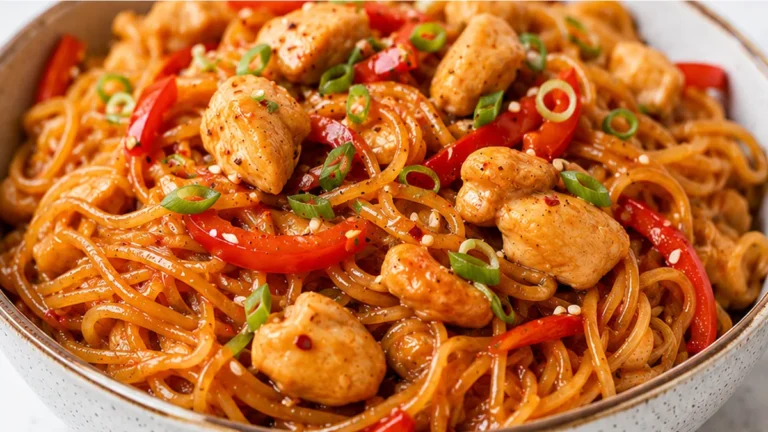 Spicy Garlic Noodles Recipe