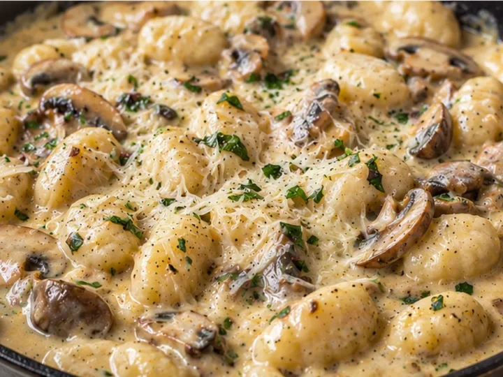 Creamy Mushroom Gnocchi Dream!