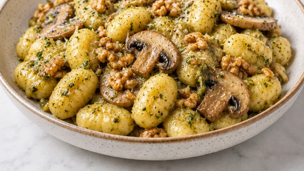 Gnocchi Nirvana: Walnut Pesto Dream! - gnocchi pesto - Discover the ultimate Gnocchi Pesto recipe! Quick, easy, and delicious homemade pesto with tender gnocchi