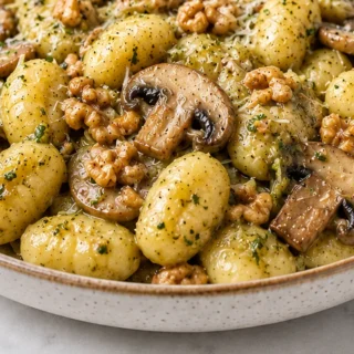 Gnocchi Nirvana: Walnut Pesto Dream! - gnocchi pesto - Discover the ultimate Gnocchi Pesto recipe! Quick, easy, and delicious homemade pesto with tender gnocchi