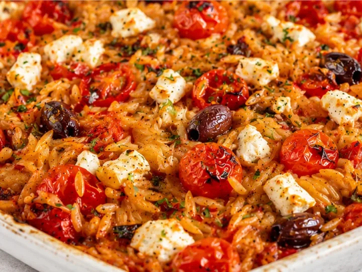 Greek Baked Orzo: Your New Weeknight Obsession