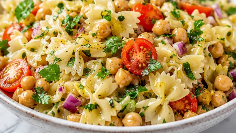 Zesty Lemon Herb Pasta Salad Recipe