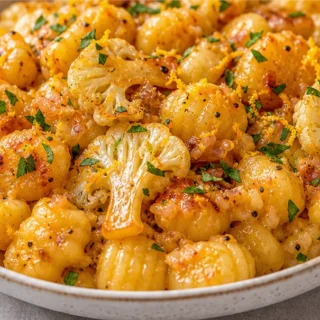 Orange Cauliflower Gnocchi: A Flavor Explosion - orange gnocchi - Discover our delightful orange gnocchi recipe. Easy to make, bursting with citrus flavor and c