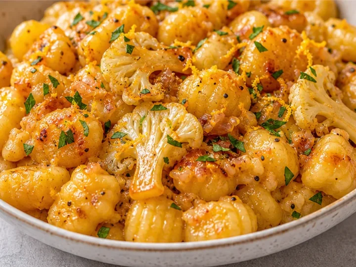 Orange Cauliflower Gnocchi: A Flavor Explosion