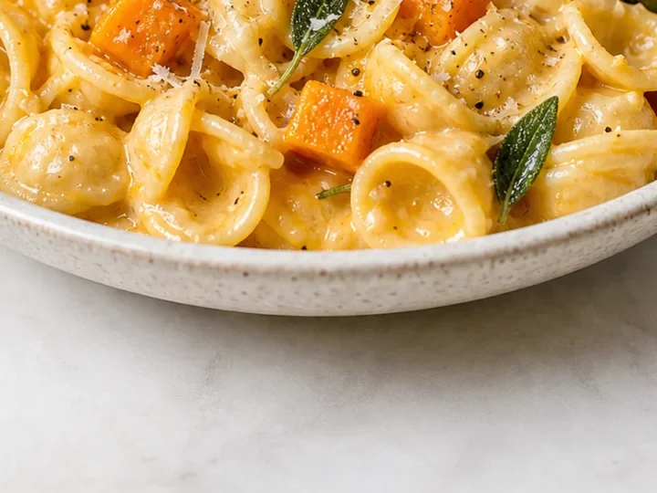 Butternut Squash Orecchiette Pasta