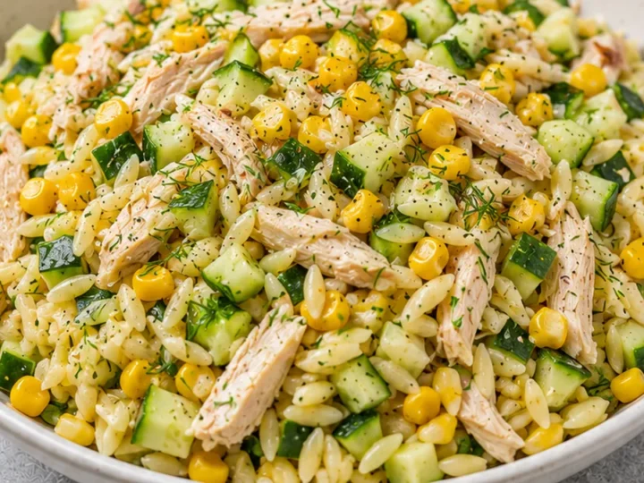 ️ Zippy Orzo Summer Salad Recipe