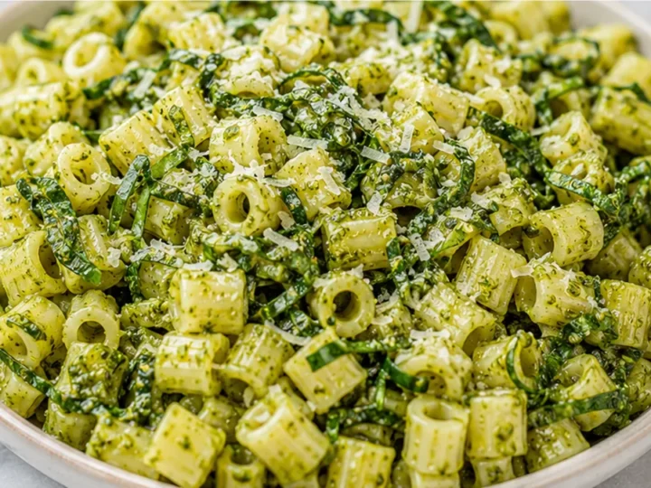 Easiest 5-Ingredient Green Pasta Salad EVER!
