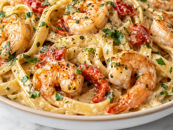 Creamy Shrimp Fettuccine That’ll Make You Sing!