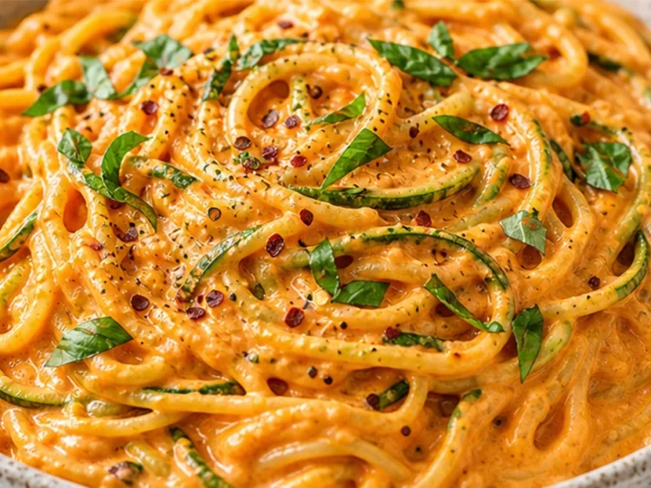 Creamy Roasted Red Pepper Pasta