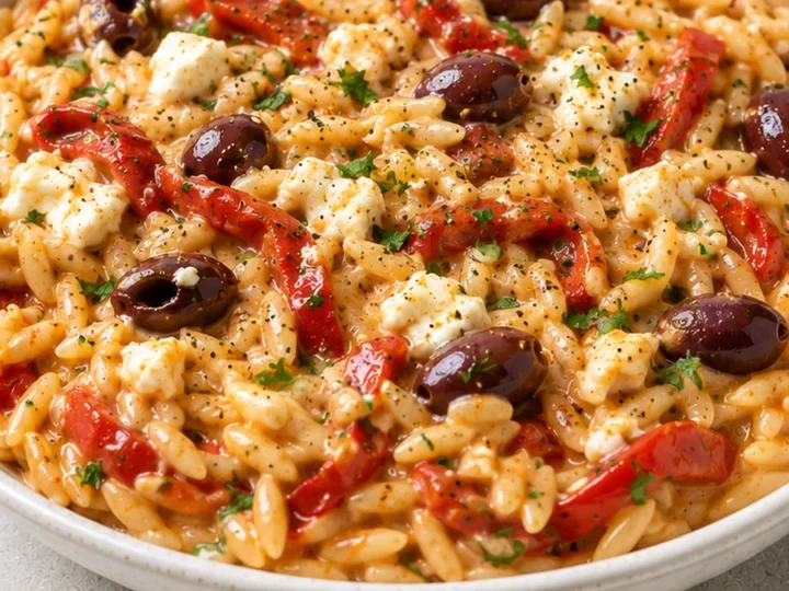 Creamy Goat Cheese Risoni Recipe