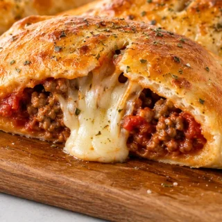 Sausage and Mozzarella Calzones Recipe - sausage calzone - Discover the ultimate sausage calzone recipe! Easy to make with frozen dough, savory sausage, and goo