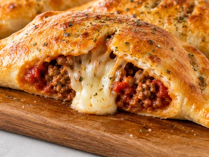 Sausage and Mozzarella Calzones Recipe