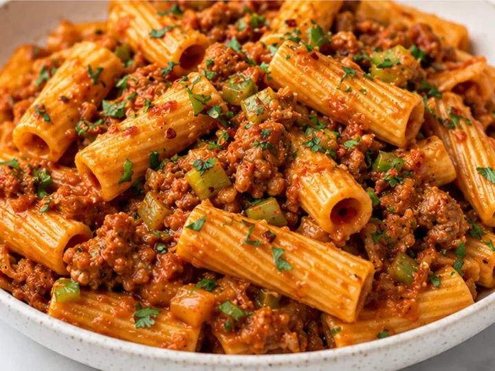 Spicy Sausage Rigatoni: Your New Weeknight Obsession!