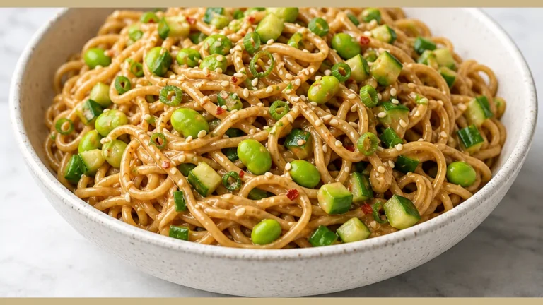 Quick 15-Min Sesame Noodle Bowls
