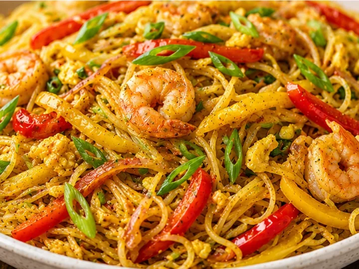 Singapore Noodles: Your New Weeknight Obsession!