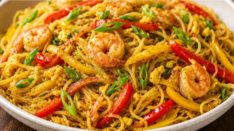 Singapore Noodles: Your New Weeknight Obsession!