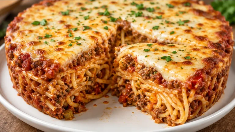 Spaghetti Pie Magic!