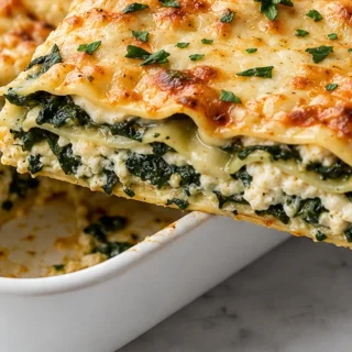 Skinny Spinach Lasagna Recipe - Discover our skinny spinach lasagna recipe. Easy to make, healthy, and packed with flavor. Perfect for a guilt-free comfort meal