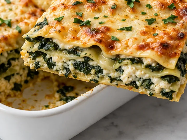 Skinny Spinach Lasagna Recipe