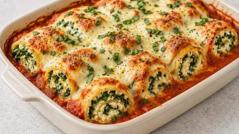 Spinach Ricotta Rotolo: The Ultimate Comfort Bake!