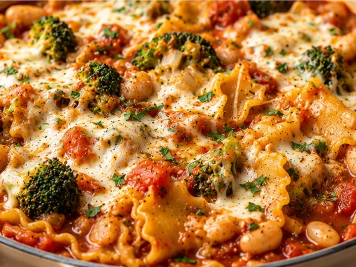 Stovetop Lasagna with Broccoli and Beans