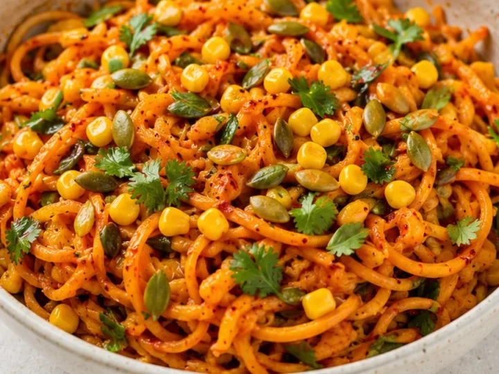 Spicy Sweet Potato Noodles: Flavor Bomb!