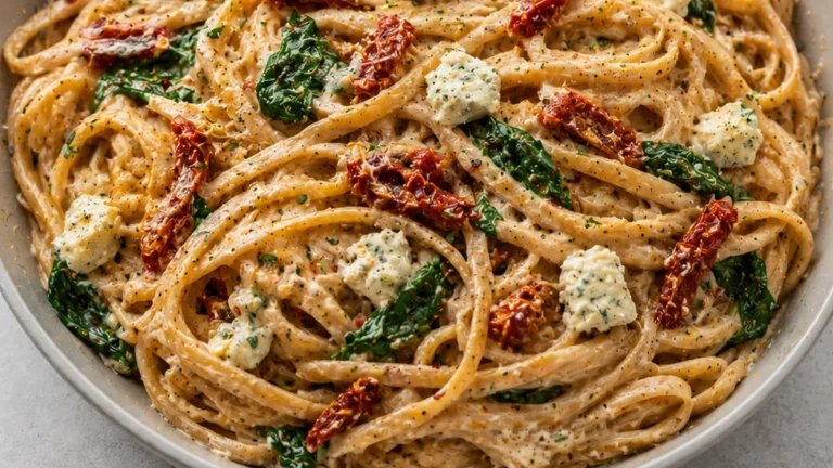 ️ Sun Dried Tomato Linguine Dream