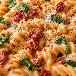 Creamy Garlic Sun-Dried Tomato Pasta - Discover the best creamy garlic sun-dried tomato pasta recipe! Easy to make, incredibly delicious, and perfect for any oc