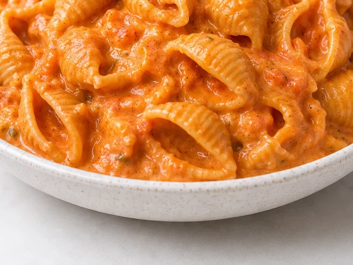 3-Ingredient Creamy Tomato Shells