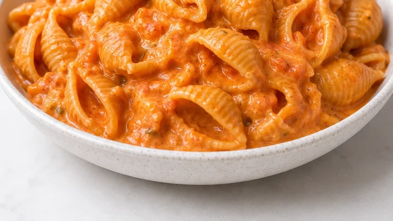 3-Ingredient Creamy Tomato Shells