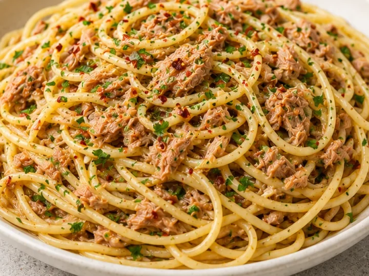 Ultimate Canned Tuna Pasta