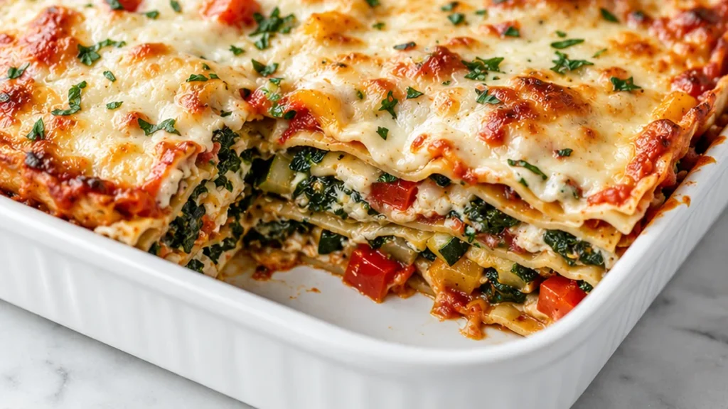 Healthy Veggie Lasagna: Delicious & Easy Weeknight Meal - Discover our healthy veggie lasagna recipe! Packed with flavor and fresh vegetables, this easy dish is