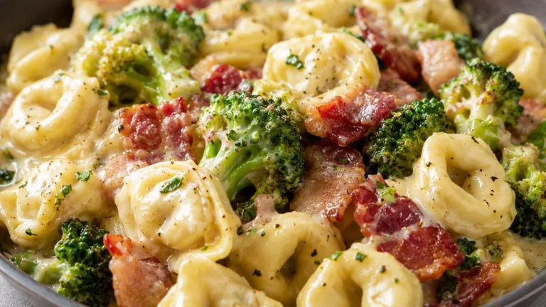 Creamy Bacon Tortellini: Weeknight Dream!
