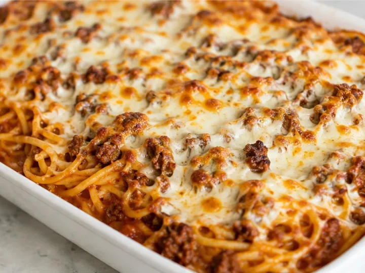 Million Dollar Baked Spaghetti