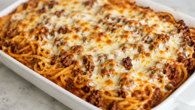 Million Dollar Baked Spaghetti