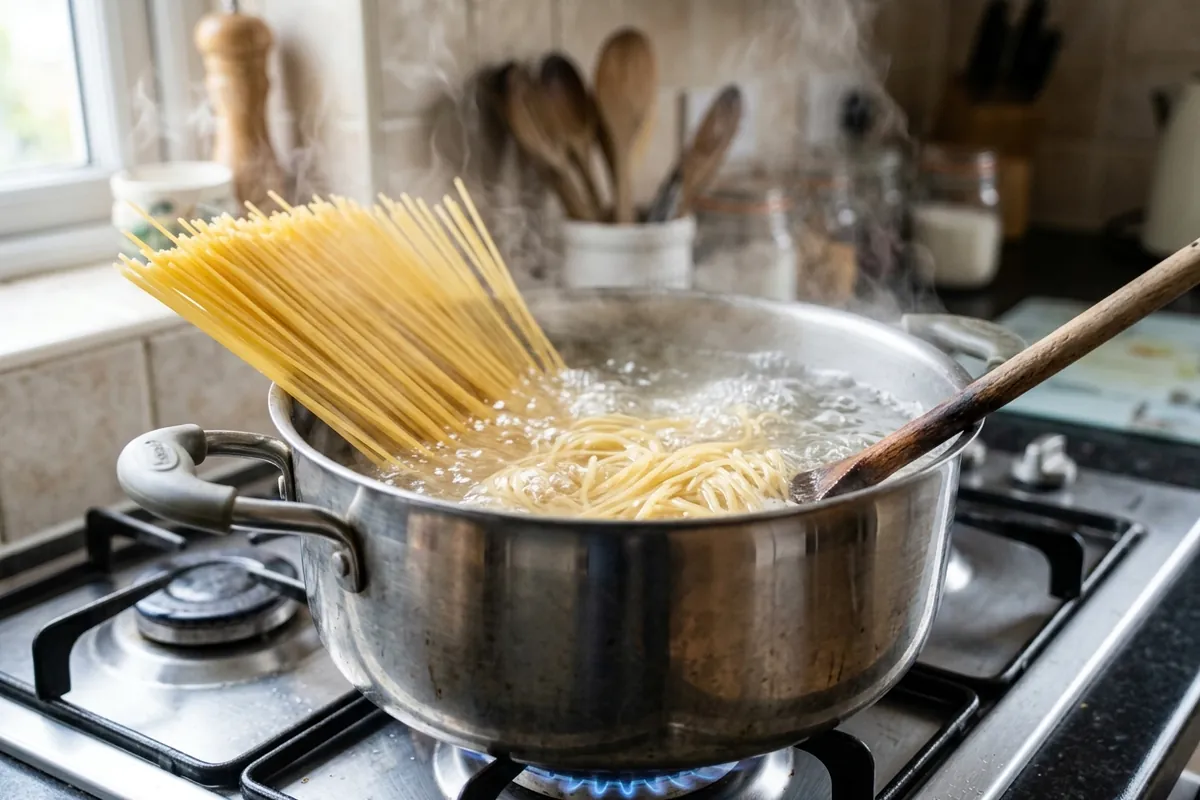 Boiling pasta — Step by step: how to boil pasta